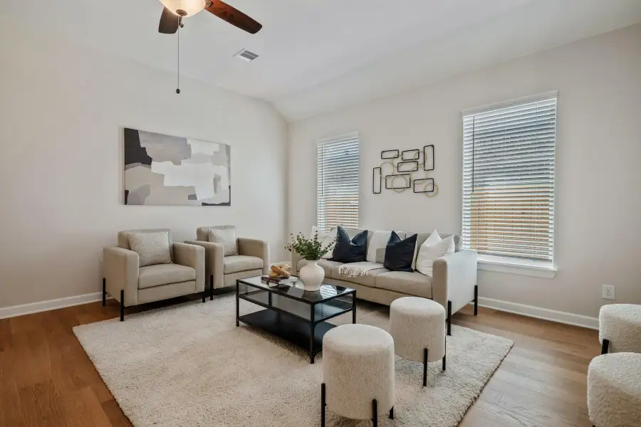 Furnished interior view inside a new home in Magnolia Woods, Magnolia (Image 7).
