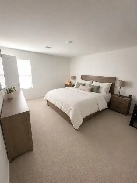 Furnished interior view inside a new home in , Bay City (Image 3). Furnished interior view inside a new home in , Bay City (Image 3).
