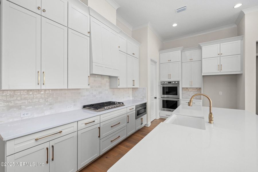 Furnished interior view inside a new home in Silver Landing at SilverLeaf, St. Augustine (Image 12). Furnished interior view inside a new home in Silver Landing at SilverLeaf, St. Augustine (Image 12).