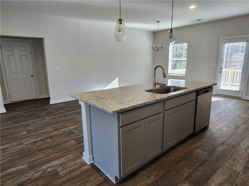 Furnished interior view inside a new home in Southern Hills, McDonough (Image 7). Furnished interior view inside a new home in Southern Hills, McDonough (Image 7).