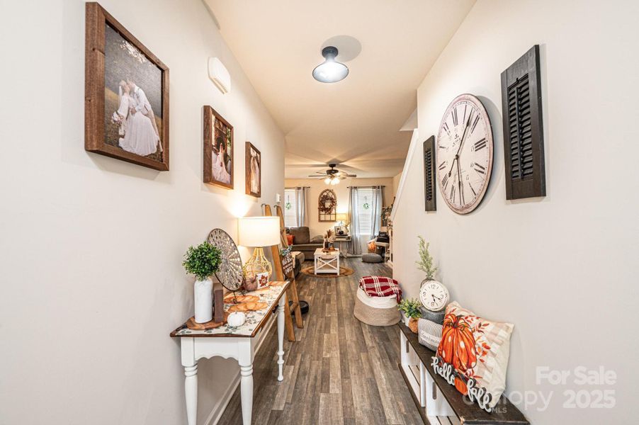 Furnished interior view inside a new home in , Newton (Image 8).