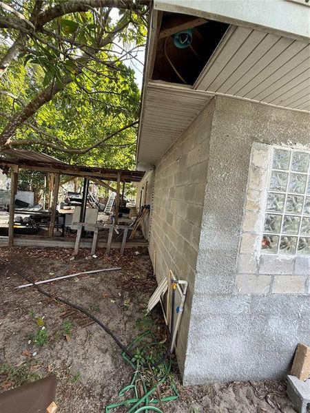 In-progress construction of a new home in , Avon Park, FL (Image 9).