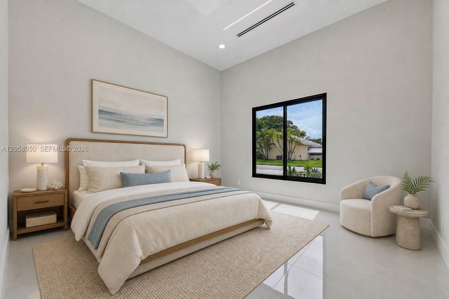 Furnished interior view inside a new home in , Deerfield Beach (Image 17). Furnished interior view inside a new home in , Deerfield Beach (Image 17).