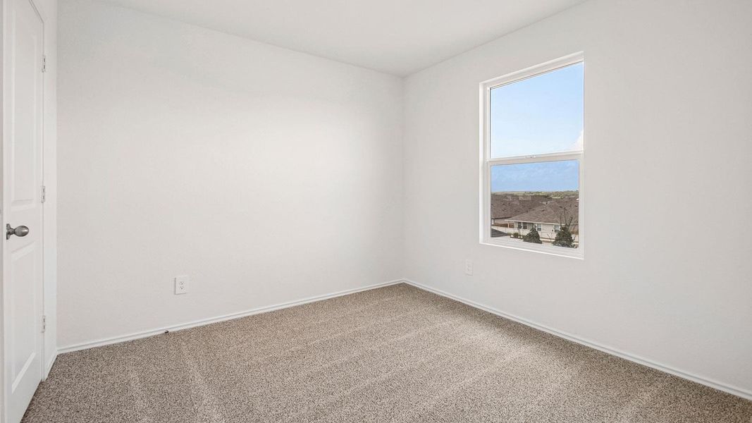 Spacious, unfurnished interior of a new home in Prairie Lakes, Buda (Image 26).