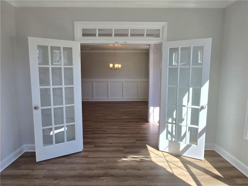 Spacious, unfurnished interior of a new home in Enclave at Logan Point, Loganville (Image 34).