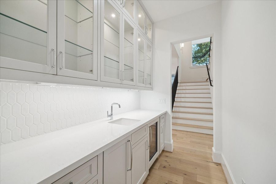 Furnished interior view inside a new home in , Houston (Image 9).