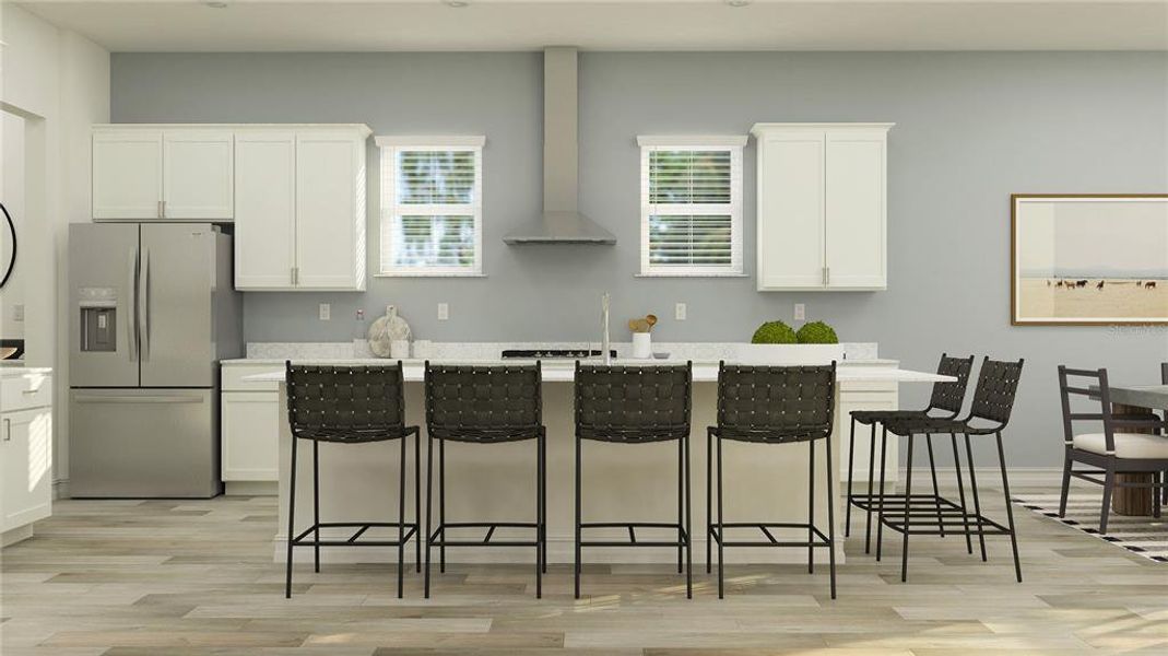 Furnished interior view inside a new home in Two Rivers: The Executives, Zephyrhills (Image 4).