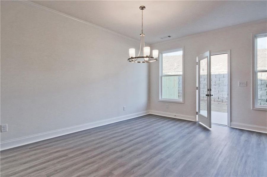 Spacious, unfurnished interior of a new home in Somerset at Riverbrook, Gainesville (Image 34). Spacious, unfurnished interior of a new home in Somerset at Riverbrook, Gainesville (Image 34).