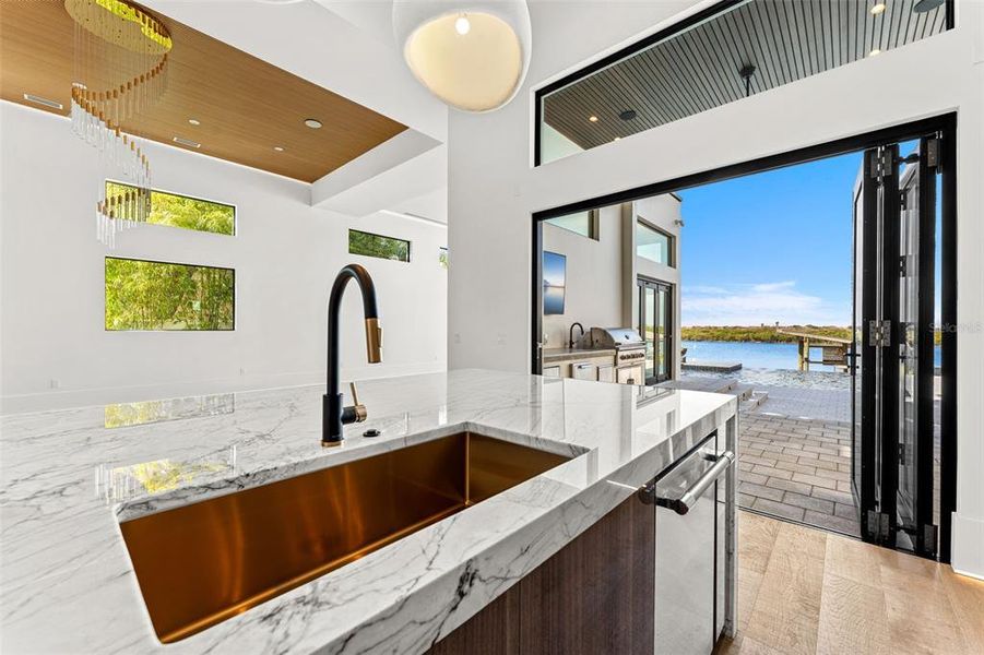 Furnished interior view inside a new home in , New Smyrna Beach (Image 45).