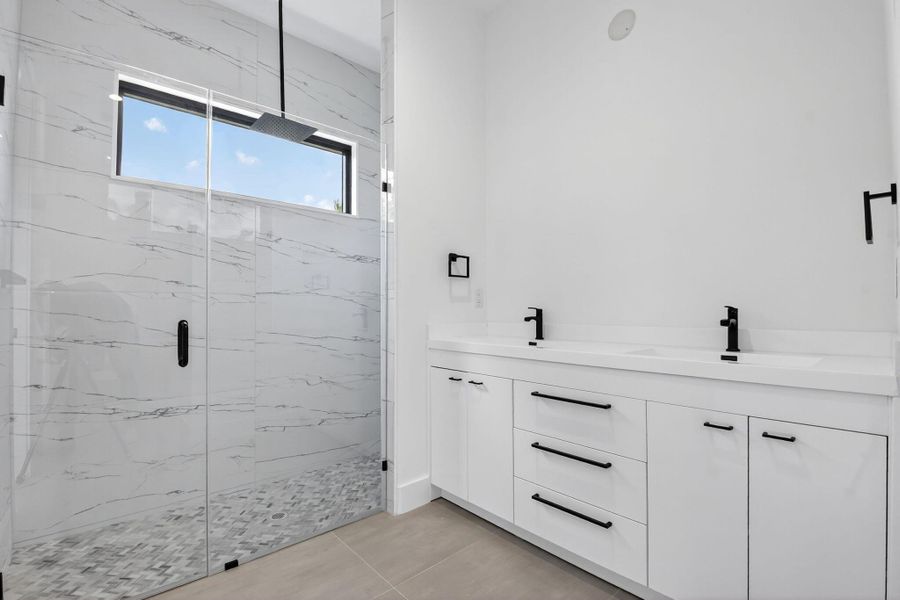 Furnished interior view inside a new home in , Palm Springs (Image 19).