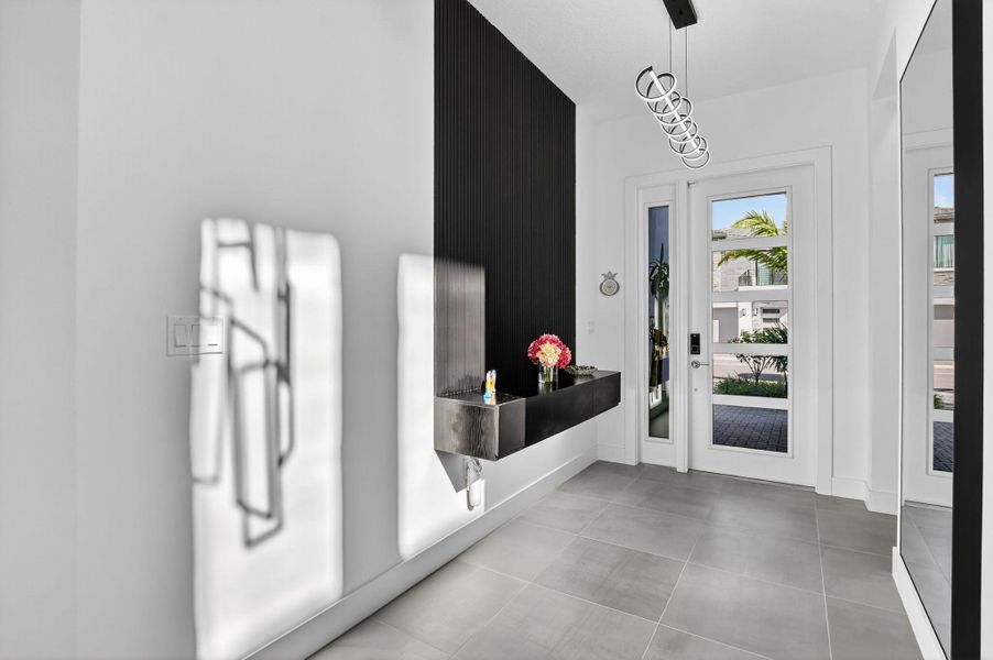 Furnished interior view inside a new home in , Boca Raton (Image 42). Furnished interior view inside a new home in , Boca Raton (Image 42).