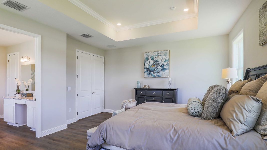 Furnished interior view inside a new home in Malabar Springs, Palm Bay (Image 50). Furnished interior view inside a new home in Malabar Springs, Palm Bay (Image 50).