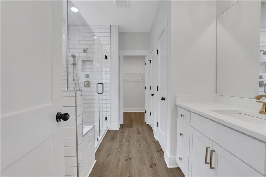 Furnished interior view inside a new home in Twin Lakes, Hoschton (Image 12).