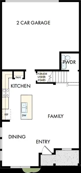 2D floor plan layout of this home in The Retreat at Steele Creek, Charlotte, NC (Image 2). 2D floor plan layout of this home in The Retreat at Steele Creek, Charlotte, NC (Image 2).