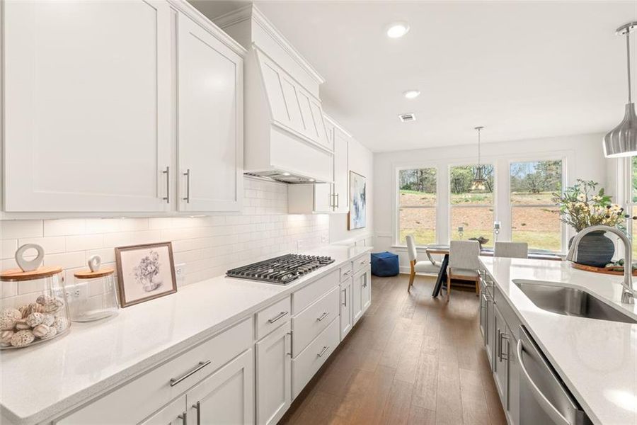 Furnished interior view inside a new home in , Gainesville (Image 44).