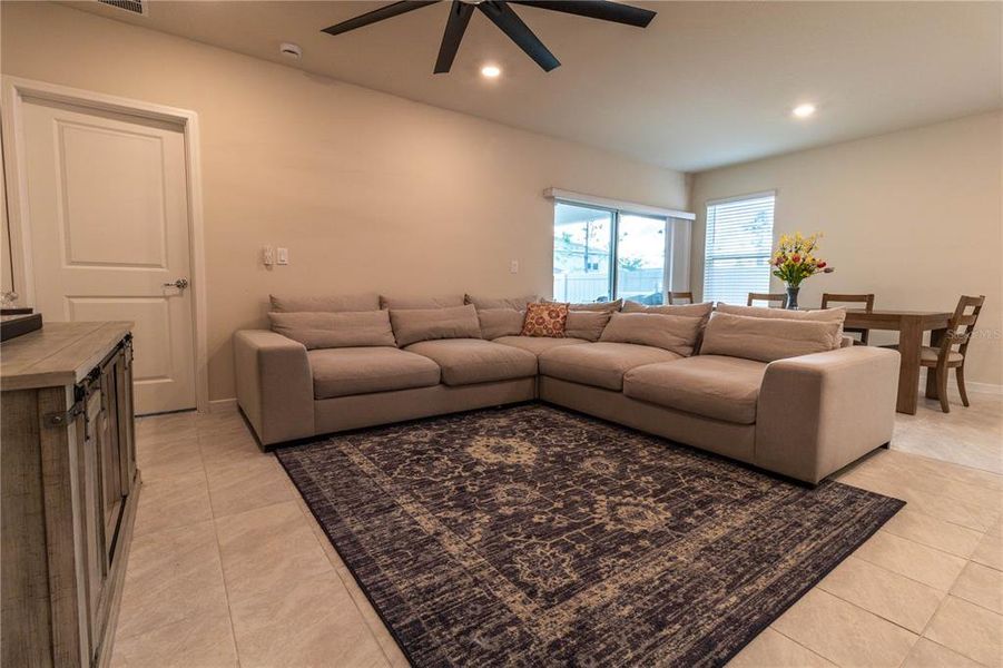 Furnished interior view inside a new home in Canopy Terrace, Deland (Image 24).