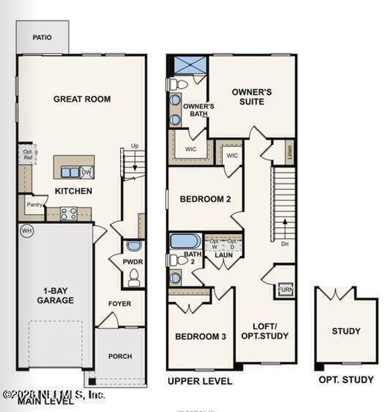 2D floor plan layout of this home in , Jacksonville, FL (Image 5).