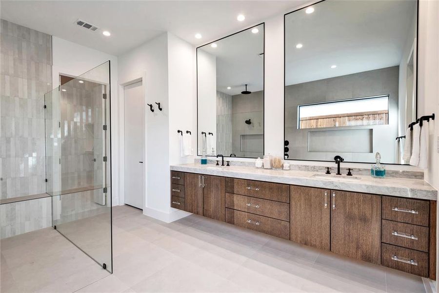 Furnished interior view inside a new home in , Dallas (Image 12). Furnished interior view inside a new home in , Dallas (Image 12).