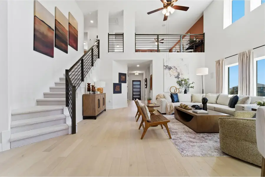 Furnished interior view inside a new home in Heartland, Crandall (Image 9).