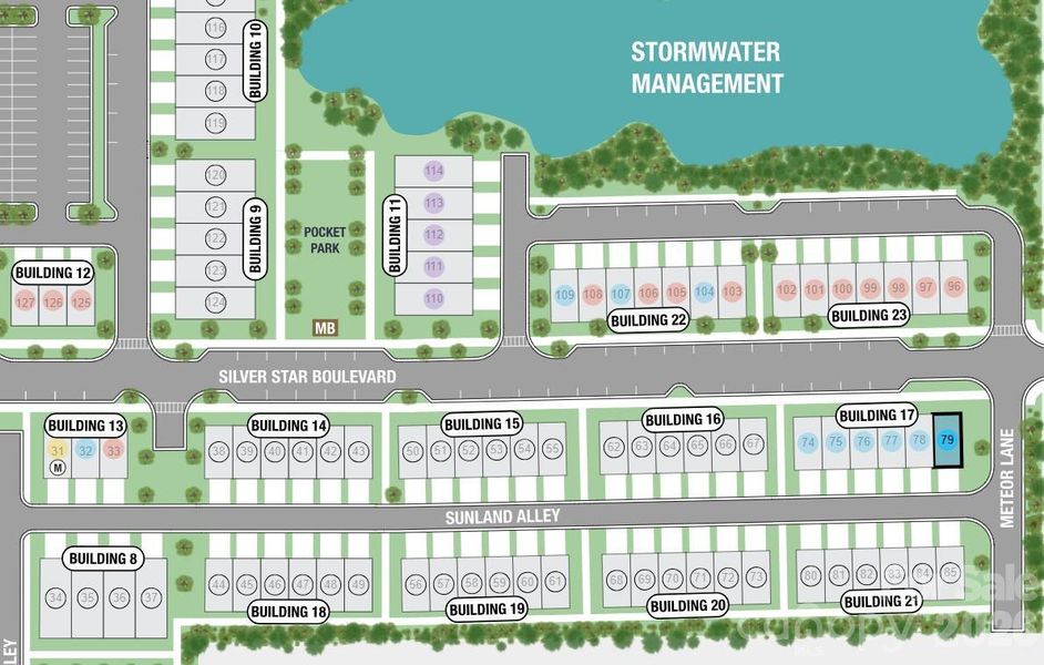566 Silver Star Boulevard Site Map 566 Silver Star Boulevard Site Map