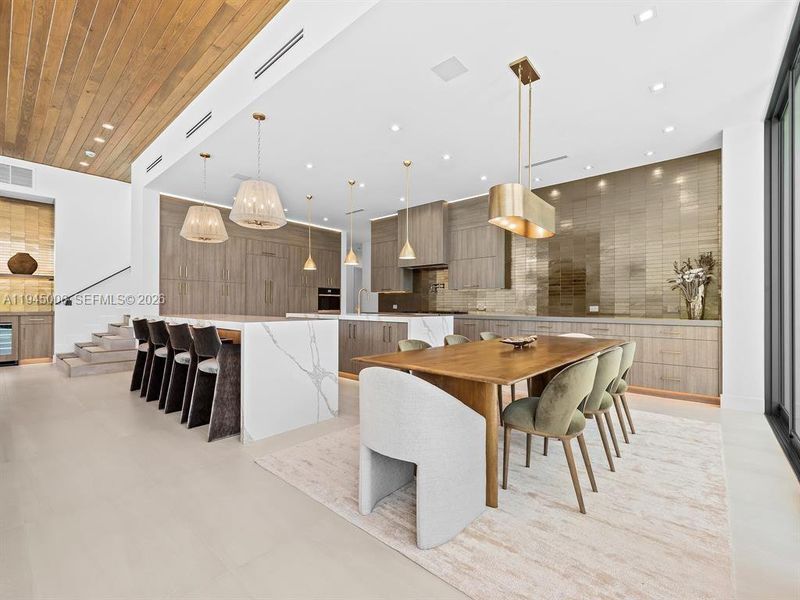 Furnished interior view inside a new home in , Fort Lauderdale (Image 10).