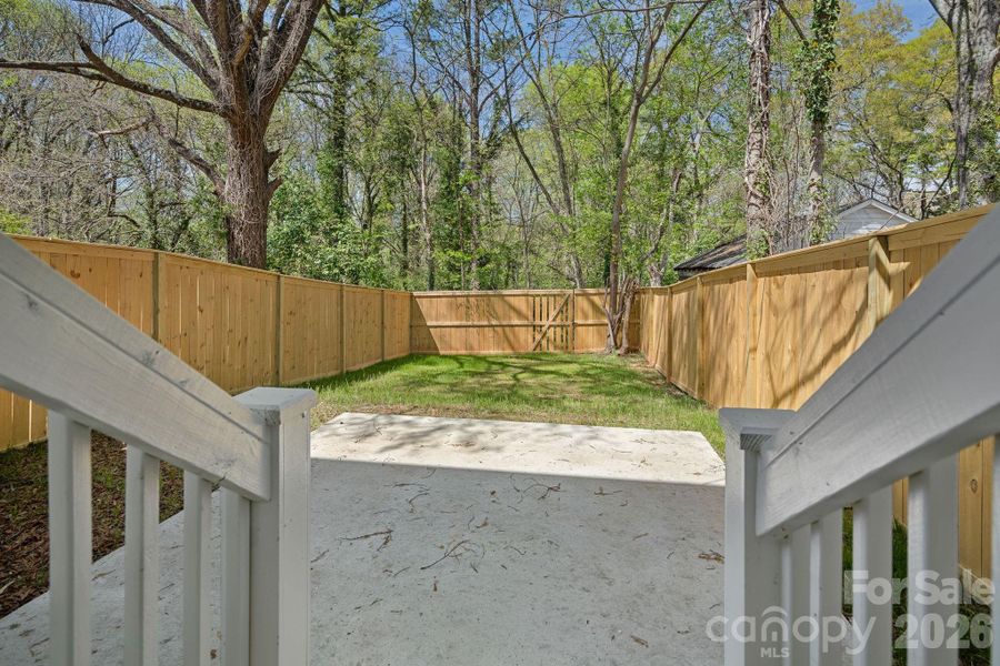 Exterior details and patio area of a home in , Charlotte (Image 3).