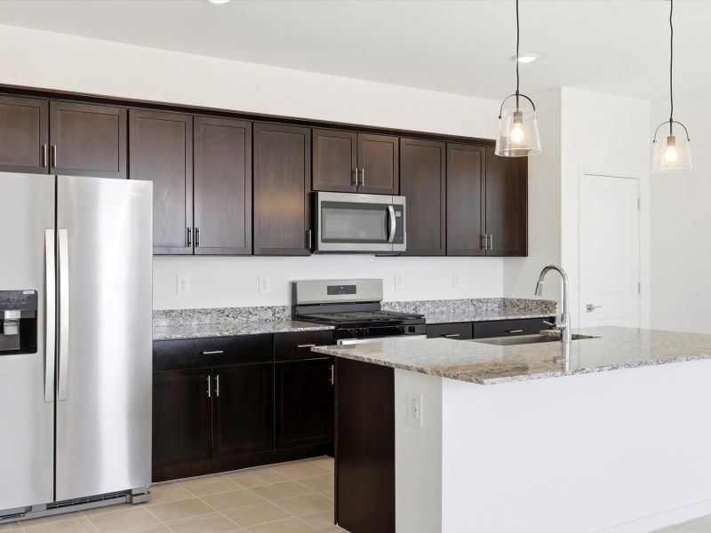 Furnished interior view inside a new home in Silva Farms - Classic Series, Goodyear (Image 3).