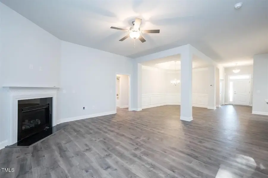 Representative unfurnished interior of a home built from the 2316 by Adams Homes in Hidden Pines, Cameron (Image 23).