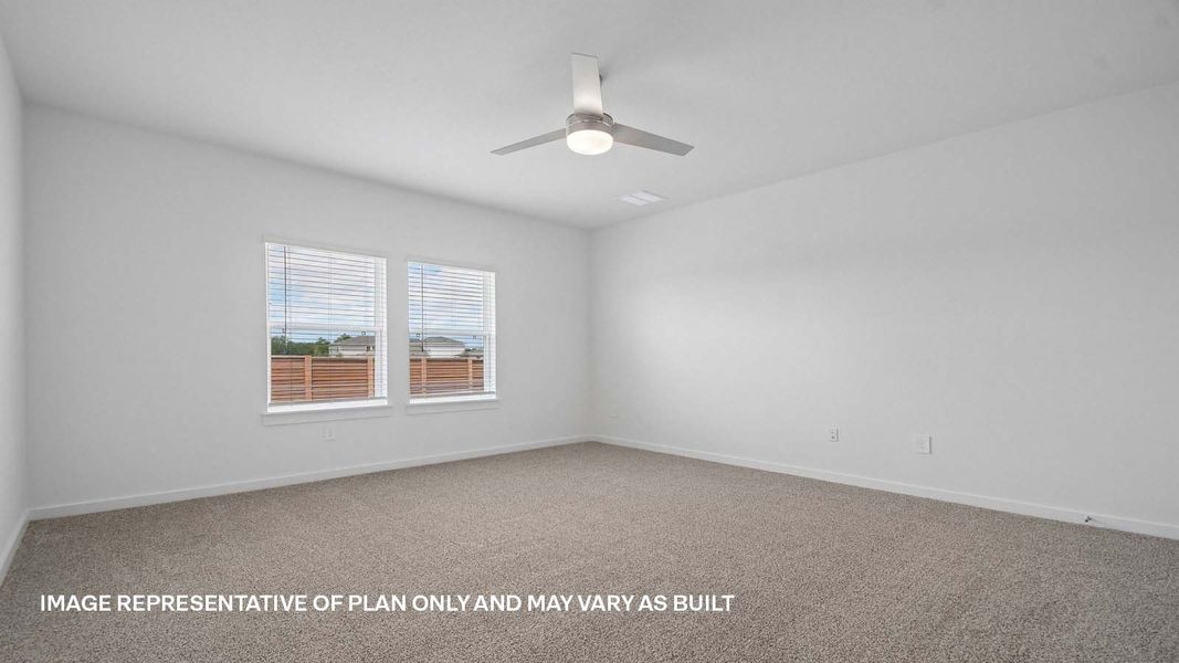 Spacious, unfurnished interior of a new home in Valverde, Bastrop (Image 19).