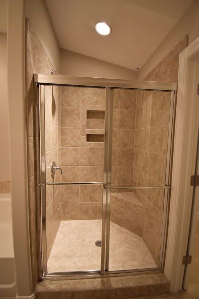 Representative interior finishes for a home built from the Cayman X by Keystone Homes NC in Trellises, High Point (Image 21).