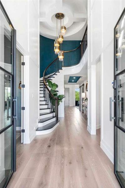 Furnished interior view inside a new home in Estates at Bristol Valley, Heath (Image 18).