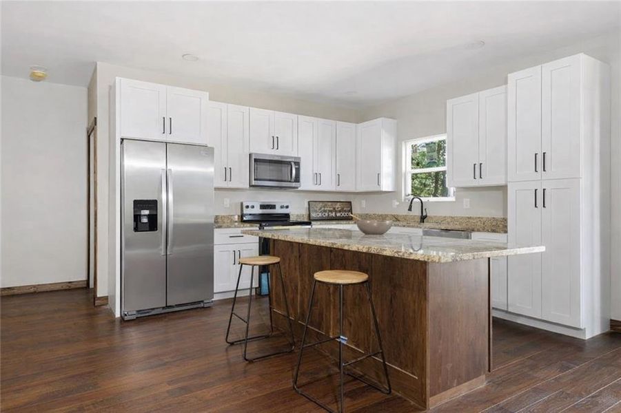 Furnished interior view inside a new home in , Ellijay (Image 5).