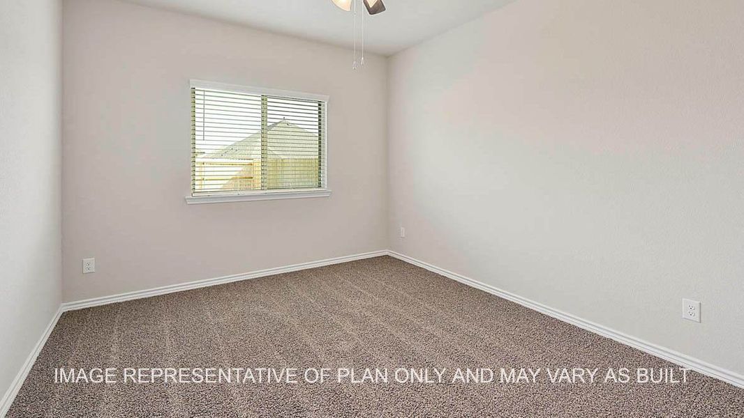 Spacious, unfurnished interior of a new home in Southern Pointe, College Station (Image 23).