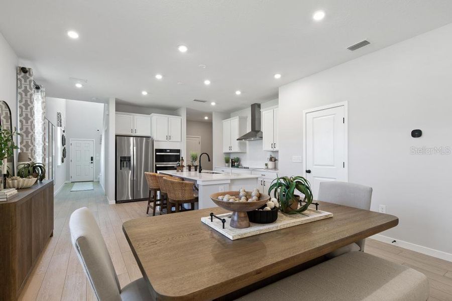 Furnished interior view inside a new home in Seminole Palms, Palm Coast (Image 53).