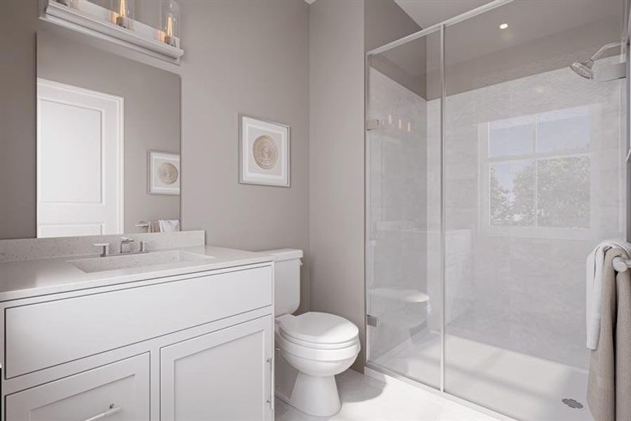Furnished interior view inside a new home in Spring Branch Townhomes, Smyrna (Image 6).