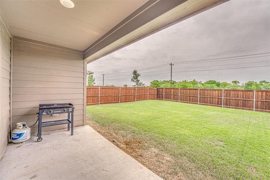Exterior details and patio area of a home in , McKinney (Image 26).