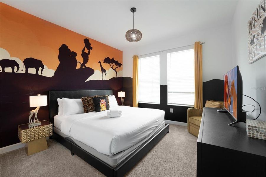 Furnished interior view inside a new home in , Davenport (Image 57).