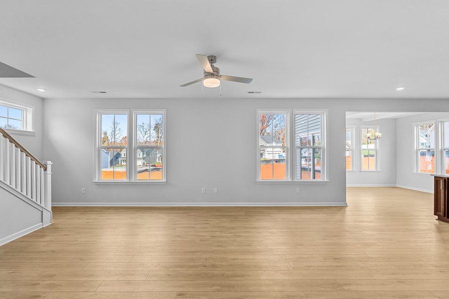 Spacious, unfurnished interior of a new home in Hanes Lake, Winston-Salem (Image 18).