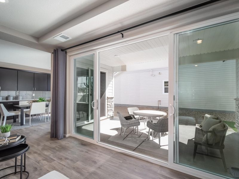Furnished interior view inside a new home in The Reserve at Green Valley Ranch, Aurora (Image 16).