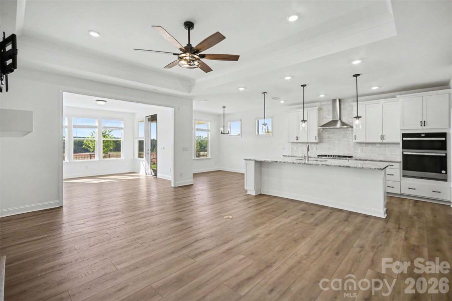 Spacious, unfurnished interior of a new home in Carolina Riverside, Belmont (Image 26).