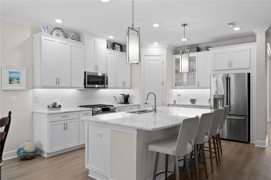 Furnished interior view inside a new home in Esplanade at Wiregrass Ranch, Wesley Chapel (Image 15).