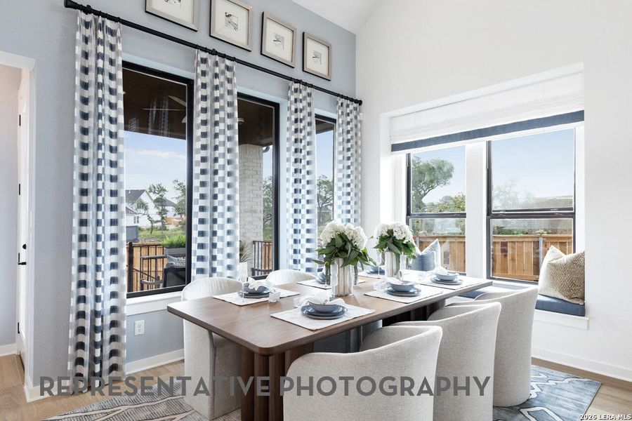 Furnished interior view inside a new home in Venado Crossing, Cibolo (Image 11). Furnished interior view inside a new home in Venado Crossing, Cibolo (Image 11).