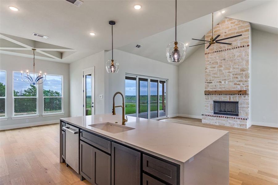 Furnished interior view inside a new home in , Aledo (Image 14).