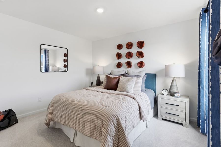 Furnished interior view inside a new home in The Coves on Lake Wylie, Charlotte (Image 16).