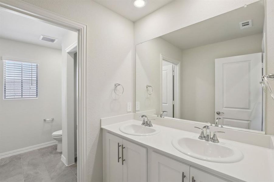 Photo is not of the actual home, but is an inspirational photo of builder’s model home and may depict options, furnishings, and/or decorator features that are not included.