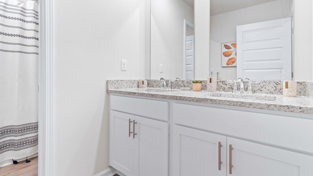 Furnished interior view inside a new home in Fallschase, Tallahassee (Image 9).