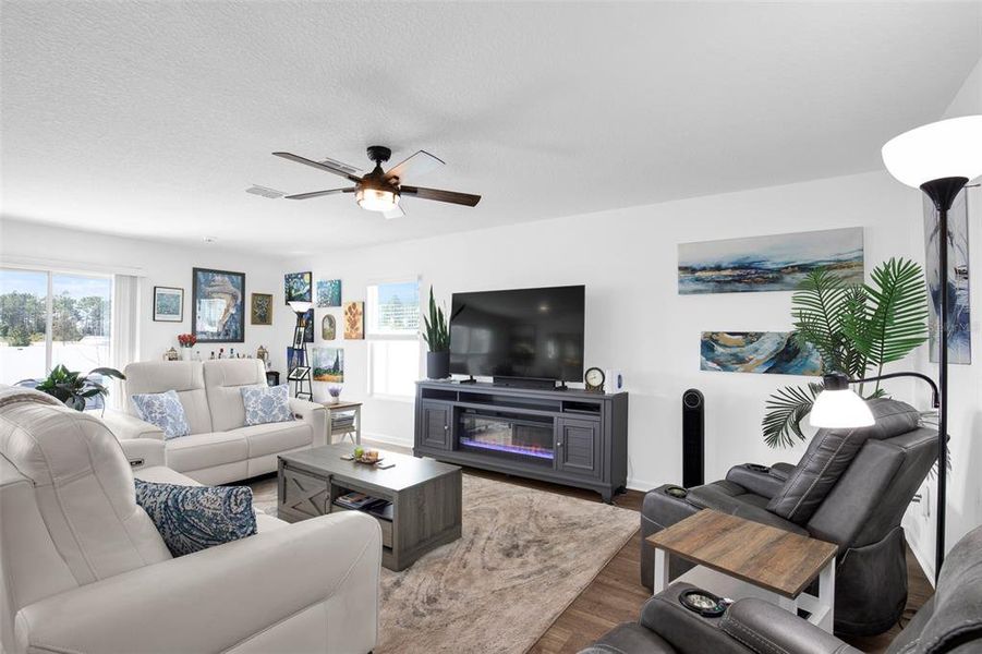 Furnished interior view inside a new home in , Palm Coast (Image 17).