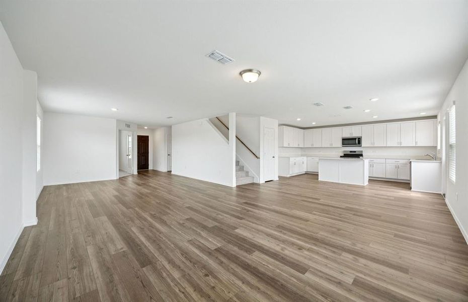 Spacious gathering room