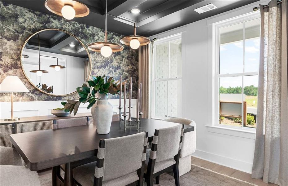 Furnished interior view inside a new home in Windsor Court, Fayetteville (Image 9).