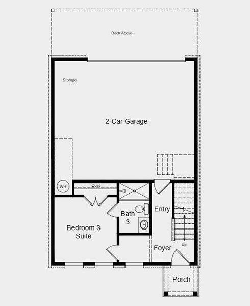2D floor plan layout of this home in Chandler Run, Tucker, GA (Image 4). 2D floor plan layout of this home in Chandler Run, Tucker, GA (Image 4).